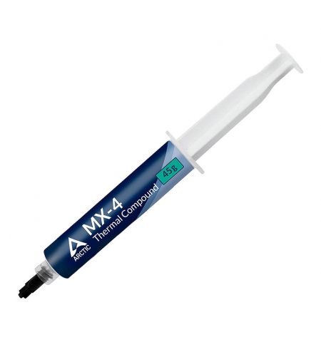 Arctic MX-4 Thermal Compound 2019 Edition 45g, Thermal Conductivity 8.5 W/(mK), Viscosity 870 poise, Density 2.50 g/cm3, ACTCP00024A