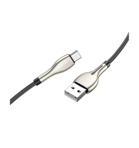 Кабель Borofone BU29 Exquisite charging data cable for Type-C 1.2m, black 753618 Кабель Borofone BU29 Exquisite charging data cable for Type-C 1.2m, black 753618