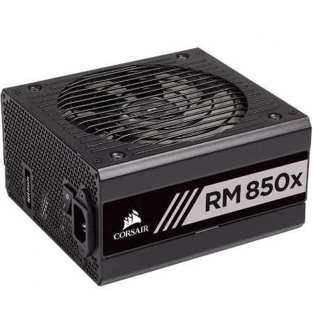 Блок питания 850W ATX Power supply CORSAIR RMx Series RM850x, 850W, 80 PLUS Gold, EPS12V, 140mm Rifle bearing fan, Zero RPM Fan Mode, fully modular cables