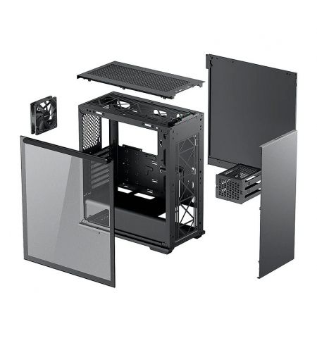 Корпус Case Middletower Deepcool MACUBE 310 P BK ATX Black no PSU, Side Tempered glass, 2xUSB3.0/AudioHD x 1/Mic x 1 Pre-installed: Rear: 1x120mm fan (carcasa/корпус) Корпус Case Middletower Deepcool MACUBE 310 P BK ATX Black no PSU, Side Tempered glass, 2xUSB3.0/AudioHD x 1/Mic x 1 Pre-installed: Rear: 1x120mm fan (carcasa/корпус)
