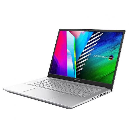 Ноутбук 14 ASUS VivoBook Pro 14 OLED M3401QA Silver, AMD Ryzen 5 5600H 3.3-4.2GHz/8GB/SSD 256GB/AMD Radeon/WiFi 6 802.11ax/BT5.0/USB Type C/HDMI/HD WebCam/Illuminated Keyb./14 OLED WQXGA+ NanoEdge Ноутбук 14 ASUS VivoBook Pro 14 OLED M3401QA Silver, AMD Ryzen 5 5600H 3.3-4.2GHz/8GB/SSD 256GB/AMD Radeon/WiFi 6 802.11ax/BT5.0/USB Type C/HDMI/HD WebCam/Illuminated Keyb./14 OLED WQXGA+ NanoEdge