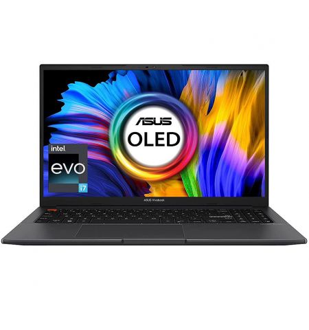 Ноутбук 15.6 ASUS Vivobook S 15 OLED K3502ZA Black, Intel Core i5-12500H 3.3-4.5GHz/16GB DDR4/512GB SSD M.2 NVMe/Intel Iris Xe Graphics/WiFi 802.11ax/BT5.0/ USB Type C/HDMI/ Backlit Keyb./ 15.6 OLED 2.8K 120Hz Ноутбук 15.6 ASUS Vivobook S 15 OLED K3502ZA Black, Intel Core i5-12500H 3.3-4.5GHz/16GB DDR4/512GB SSD M.2 NVMe/Intel Iris Xe Graphics/WiFi 802.11ax/BT5.0/ USB Type C/HDMI/ Backlit Keyb./ 15.6 OLED 2.8K 120Hz