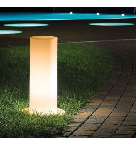 Уличный светильник столбик LYXO VERTIGO column H 55 cm with batteries Rgbw led kit  - metal base LA307-UOR055