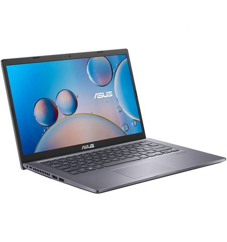 Ноутбук 14 ASUS VivoBook X415MA Grey, Intel Pentium Silver N5030 1.1-3.1Ghz/4GB DDR4/SSD 256GB/Intel UHD Graphics/WiFi 6 802.11ax/BT5.0/USB Type C/HDMI/HD WebCam/14 IPS FHD LED-backlit NanoEdge Anti-glare