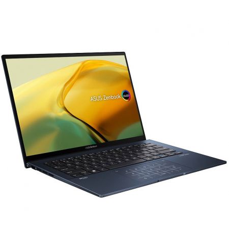 Ноутбук 14 ASUS ZenBook 14 OLED 2K UX3402 Blue, Intel i7-1260P 3.4-4.7Ghz/ 16GB DDR5/ SSD 512GB PCIE G4/ Intel Iris Xe Graphics/ WiFi 6E 802.11ax/BT5.0/ HDMI/ HD WebCam/ Illuminated Keyboard/ Number Pad/ 14 IPS OLED WQXGA+ NanoEdge 400nits Ноутбук 14 ASUS ZenBook 14 OLED 2K UX3402 Blue, Intel i7-1260P 3.4-4.7Ghz/ 16GB DDR5/ SSD 512GB PCIE G4/ Intel Iris Xe Graphics/ WiFi 6E 802.11ax/BT5.0/ HDMI/ HD WebCam/ Illuminated Keyboard/ Number Pad/ 14 IPS OLED WQXGA+ NanoEdge 400nits