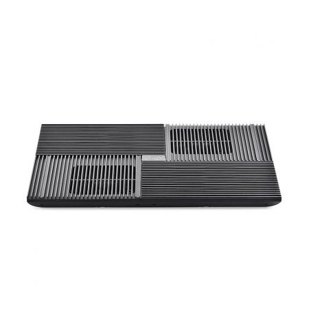 Охлаждающая подставка для ноутбука Notebook Cooling Pad DEEPCOOL MULTI CORE X8,  up to 17, 4 fans 100X100X15mm,  Multi-Core Control Technology, 1300В±10%RPM, <23dBA, 53.4CFM, Black