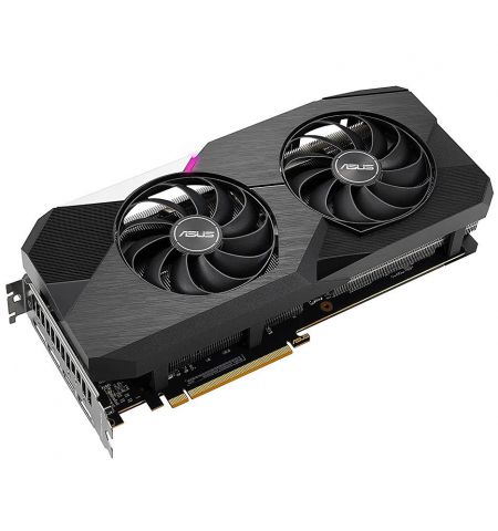 Видеокарта ASUS DUAL-RX6750XT-O12G, AMD Radeon RX 6750 XT 12GB GDDR6, 192-bit, GPU/Mem speed 2638/18Gbps, PCI-Express 4.0, HDMI 2.1/3xDisplay Port 1.4a (placa video/видеокарта)