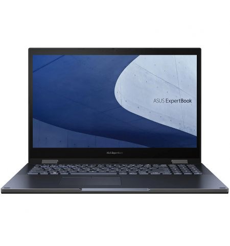Ноутбук 15.6 ASUS ExpertBook B2 Flip B2502FBA Black, Intel Core i5-1240P 3.3-4.4GHz/8GB/SSD 512GB/Intel Iris Xe Graphics/WiFi 6E/BT/RJ45/Thunderbolt4/USB Type-C/HDMI/USB 3.2/HD WebCam/FP/15.6 FHD Touchscreen IPS Ноутбук 15.6 ASUS ExpertBook B2 Flip B2502FBA Black, Intel Core i5-1240P 3.3-4.4GHz/8GB/SSD 512GB/Intel Iris Xe Graphics/WiFi 6E/BT/RJ45/Thunderbolt4/USB Type-C/HDMI/USB 3.2/HD WebCam/FP/15.6 FHD Touchscreen IPS
