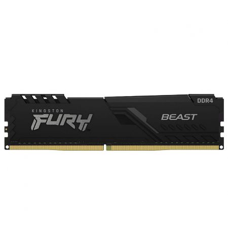 Оперативная Память 8GB DDR4 Kingston HyperX FURY Beast Black KF436C17BB/8 PC4-28800 3600MHz CL17, Retail