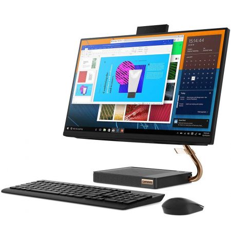 Компьютер моноблок 23.8 Lenovo IdeaCentre AIO 5 24IOB6 Black, Intel Core i7-11700T 1.4-4.6GHz/16GB DDR4/SSD 256GB + 1TB HDD/Intel UHD Graphics 750/Webcam HD/Speakers 2x3W+5W/WiFi 802.11AX+BT 5.0/Gigabit LAN/23.8 FHD IPS (1920x1080)/Wireless Keyboard&Mouse Компьютер моноблок 23.8 Lenovo IdeaCentre AIO 5 24IOB6 Black, Intel Core i7-11700T 1.4-4.6GHz/16GB DDR4/SSD 256GB + 1TB HDD/Intel UHD Graphics 750/Webcam HD/Speakers 2x3W+5W/WiFi 802.11AX+BT 5.0/Gigabit LAN/23.8 FHD IPS (1920x1080)/Wireless Keyboard&Mouse