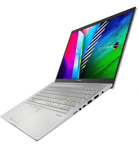Ноутбук 15.6 ASUS VivoBook OLED K513EA Silver Metal Case, Intel i3-1125G4 2.0-3.7GHz/8GB/SSD 256GB/Intel UHD Graphics/WiFi 6 802.11ax/BT5.0/USB Type C/HDMI/HD WebCam/Illuminated Keyb./15.6 FHD OLED NanoEdge Anti-glare Ноутбук 15.6 ASUS VivoBook OLED K513EA Silver Metal Case, Intel i3-1125G4 2.0-3.7GHz/8GB/SSD 256GB/Intel UHD Graphics/WiFi 6 802.11ax/BT5.0/USB Type C/HDMI/HD WebCam/Illuminated Keyb./15.6 FHD OLED NanoEdge Anti-glare