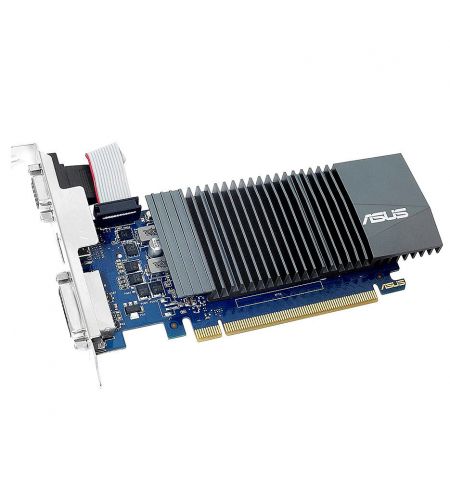 Видеокарта ASUS GT730-SL-2GD5-BRK-E, GeForce GT730 2GB GDDR5, 64-bit, GPU/Mem clock 732/5010MHz, PCI-Express 2.0, Dual VGA, D-Sub/DVI/HDM