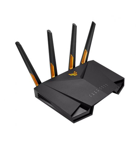 Беспроводной WiFi роутер ASUS TUF Gaming AX3000 Dual Band WiFi 6 Gaming Router, WiFi 6 802.11ax Mesh System, AX3000 574 Mbps+2402 Mbps, AiMesh, dual-band 2.4GHz/5GHz for up to super-fast 3Gbps, dedicated Gaming Port, WAN:1xRJ45 LAN: 4xRJ45 10/100/1000, US Беспроводной WiFi роутер ASUS TUF Gaming AX3000 Dual Band WiFi 6 Gaming Router, WiFi 6 802.11ax Mesh System, AX3000 574 Mbps+2402 Mbps, AiMesh, dual-band 2.4GHz/5GHz for up to super-fast 3Gbps, dedicated Gaming Port, WAN:1xRJ45 LAN: 4xRJ45 10/100/1000, US