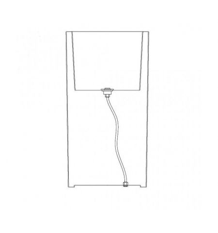 Кашпо ваза уличная с подсветкой LYXO ASSIA cache-pot H 115 cm with Led light outdoor - wire CH360-L00115