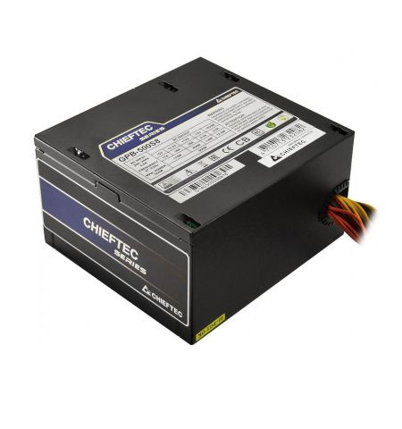 550W ATX Power supply Chieftec GPS-550A8, 550W, Black, ATX-12V V.2.3 PSU, 85 plus, FAN 12cm, 3xSATA, 1x PCI Express, Retail+Power Cable, Active PFC (Power Factor Correction) (sursa de alimentare/блок питания)