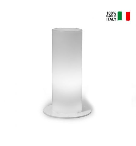 Уличный светильник столбик LYXO VERTIGO column H 55 cm with batteries Rgbw led kit  - plastic base LA310-UOR055