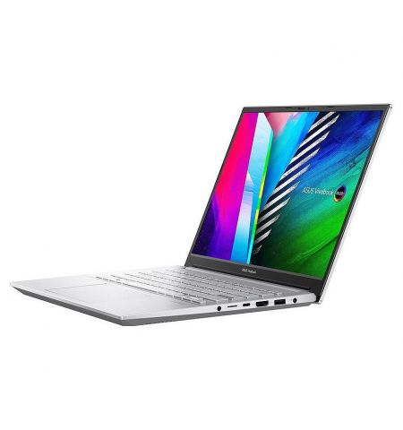 Ноутбук 14 ASUS VivoBook Pro 14 OLED M3401QA Silver, AMD Ryzen 5 5600H 3.3-4.2GHz/8GB/SSD 256GB/AMD Radeon/WiFi 6 802.11ax/BT5.0/USB Type C/HDMI/HD WebCam/Illuminated Keyb./14 OLED WQXGA+ NanoEdge Ноутбук 14 ASUS VivoBook Pro 14 OLED M3401QA Silver, AMD Ryzen 5 5600H 3.3-4.2GHz/8GB/SSD 256GB/AMD Radeon/WiFi 6 802.11ax/BT5.0/USB Type C/HDMI/HD WebCam/Illuminated Keyb./14 OLED WQXGA+ NanoEdge