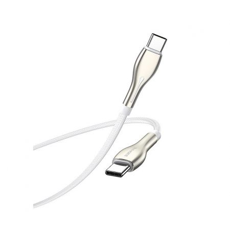 Кабель Borofone BU29 Exquisite charging data cable for Type-C 1.2m, white 753625 Кабель Borofone BU29 Exquisite charging data cable for Type-C 1.2m, white 753625