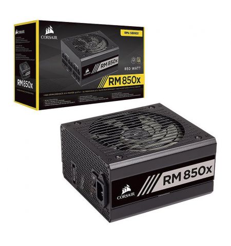 Блок питания 850W ATX Power supply CORSAIR RMx Series RM850x, 850W, 80 PLUS Gold, EPS12V, 140mm Rifle bearing fan, Zero RPM Fan Mode, fully modular cables Блок питания 850W ATX Power supply CORSAIR RMx Series RM850x, 850W, 80 PLUS Gold, EPS12V, 140mm Rifle bearing fan, Zero RPM Fan Mode, fully modular cables