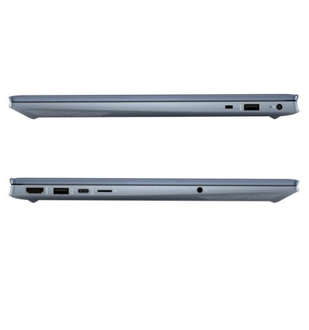 Ноутбук 15.6 HP Pavilion 15-eh1009ur Blue, AMD Ryzen 5 5500U 2.1-4.0Ghz/ 8GB DDR4/ SSD 512GB PCIe/ AMD Radeon Graphics/ WiFi 6 802.11ax/ BT5.0/ USB Type C/ HDMI/ HD WebCam/ Illuminated Keyb./ FingerPrint/ 15.6 IPS FHD AntiGlare Ноутбук 15.6 HP Pavilion 15-eh1009ur Blue, AMD Ryzen 5 5500U 2.1-4.0Ghz/ 8GB DDR4/ SSD 512GB PCIe/ AMD Radeon Graphics/ WiFi 6 802.11ax/ BT5.0/ USB Type C/ HDMI/ HD WebCam/ Illuminated Keyb./ FingerPrint/ 15.6 IPS FHD AntiGlare
