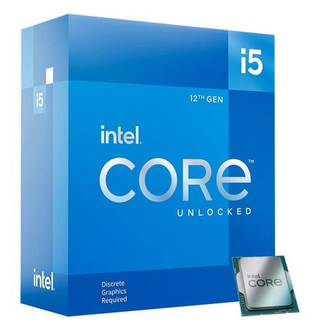 Процессор CPU Intel Core i5-12600KF 2.8-4.9GHz 10 Cores 16-Threads (LGA1700, 2.8-4.9GHz, 20MB, No Integrated Graphics) BOX no Cooler, BX8071512600KF (procesor/Процессор)