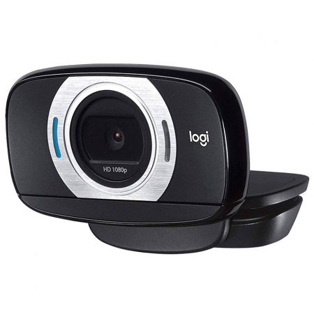 Веб-камера Logitech Webcam C615, Full HD 1080p/30fps, Autofocus, Omni-directional Microphone, Glass lens, Photos 8 megapixels (soft. enh.), Fluid Crystal Technology, USB 2.0, 960-001056