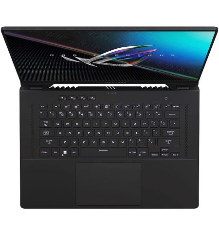 Ноутбук 16 ASUS ROG Zephyrus M16 GU603ZW 2K Black, Intel Core i9-12900H 3.8-5.0GHz/32GB DDR5/M.2 NVMe 1TB SSD/GeForce RTX 3070Ti 8Gb GDDR6X/WiFi 6 802.11ax/BT5.1/ USB Type C/HDMI/2.5Gbit Eth./Backlit RGB Keyboard/16 2K WQXGA 165Hz Ноутбук 16 ASUS ROG Zephyrus M16 GU603ZW 2K Black, Intel Core i9-12900H 3.8-5.0GHz/32GB DDR5/M.2 NVMe 1TB SSD/GeForce RTX 3070Ti 8Gb GDDR6X/WiFi 6 802.11ax/BT5.1/ USB Type C/HDMI/2.5Gbit Eth./Backlit RGB Keyboard/16 2K WQXGA 165Hz