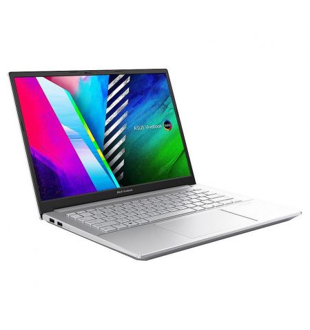 Ноутбук 14 ASUS VivoBook Pro 14 OLED M3401QA Silver, AMD Ryzen 5 5600H 3.3-4.2GHz/8GB/SSD 256GB/AMD Radeon/WiFi 6 802.11ax/BT5.0/USB Type C/HDMI/HD WebCam/Illuminated Keyb./14 OLED WQXGA+ NanoEdge Ноутбук 14 ASUS VivoBook Pro 14 OLED M3401QA Silver, AMD Ryzen 5 5600H 3.3-4.2GHz/8GB/SSD 256GB/AMD Radeon/WiFi 6 802.11ax/BT5.0/USB Type C/HDMI/HD WebCam/Illuminated Keyb./14 OLED WQXGA+ NanoEdge