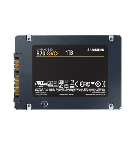 2.5" SSD 1.0TB  Samsung 870 QVO SATAIII Read: 560MB/s, Write: 530MB/s  MZ-77Q1T0BW