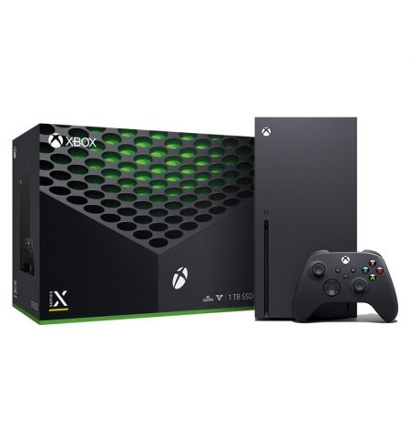 Game Console Xbox Series X 1TB Back, 1x Gamepad