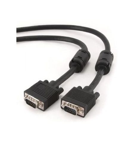 Cable VGA  M/M  5m  HD15M/HD15M, Cablexpert CC-PPVGA-5M-B