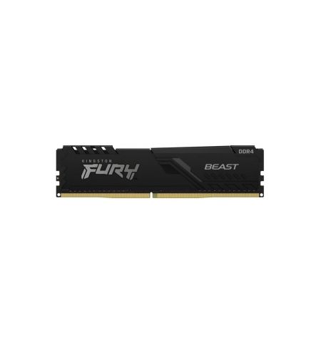 8GB DDR4-3000  Kingston HyperX FURY BEAST DDR4, PC24000, CL15, 1.35V, Auto-overclocking, Asymmetric BLACK heat spreader, Intel XMP Ready  KF430C15BB/8