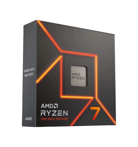 Процессор CPU AMD Ryzen 7 7700X 8-Core, 16 Threads, 4.5-5.4GHz, Unlocked, AMD Radeon Graphics, 8MB L2 Cache, 32MB L3 Cache, AM5, No Cooler, BOX (100-100000591WOF)