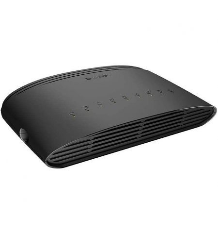 D-Link DGS-1008D/E L2 Unmanaged Switch with 8 10/100/1000Base-T ports, 4K Mac address, Auto-sensing