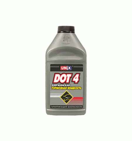 Тормозная жидкость DOT-4 UNiX, 455 гр