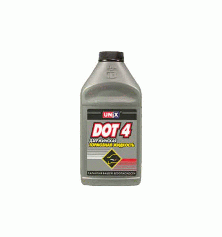 Тормозная жидкость DOT-4 UNiX, 910 гр