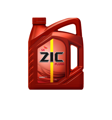 Корейское промывочное масло ZIC FLUSH 4L Synthetic