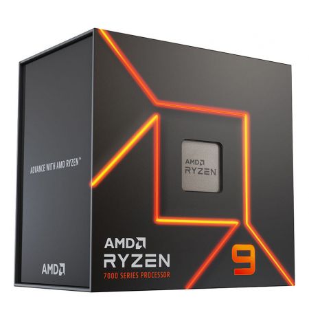 Процессор CPU AMD Ryzen 9 7900X 12-Core, 24 Threads, 4.7-5.6GHz, Unlocked, AMD Radeon Graphics, 12MB L2 Cache, 64MB L3 Cache, AM5, No Cooler, BOX (100-100000589WOF)