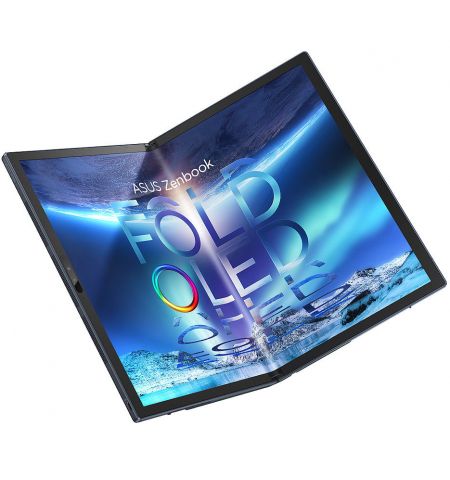 Ноутбук ASUS ZenBook 17 Fold OLED UX9702 17.3 Display/Intel i7-1250U 3.5-4.7Ghz/16GB DDR5/SSD 1TB M.2 NVMe G4/Intel Iris Xe Graphics/WiFi 6E 802.11ax/BT5.0/HDMI/HD WebCam/Illum. Keyb./17.3 OLED WQXGA Backlit NanoEdge 350nits Ноутбук ASUS ZenBook 17 Fold OLED UX9702 17.3 Display/Intel i7-1250U 3.5-4.7Ghz/16GB DDR5/SSD 1TB M.2 NVMe G4/Intel Iris Xe Graphics/WiFi 6E 802.11ax/BT5.0/HDMI/HD WebCam/Illum. Keyb./17.3 OLED WQXGA Backlit NanoEdge 350nits