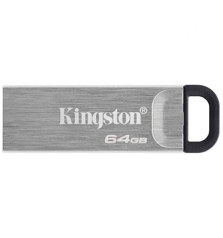 Память USB Flash 64GB Flash Drive Kingston DTKN/64GB DataTraveler Kyson Silver, Metal casing, USB3.2,  Compact and lightweight Память USB Flash 64GB Flash Drive Kingston DTKN/64GB DataTraveler Kyson Silver, Metal casing, USB3.2,  Compact and lightweight
