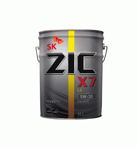 Моторное масло ZIC X7 LS 5W-30 20L Synthetic