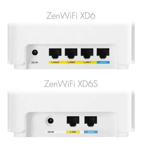 Беспроводной WiFi роутер ASUS ZenWiFi XD6 WiFi System Беспроводной WiFi роутер ASUS ZenWiFi XD6 WiFi System