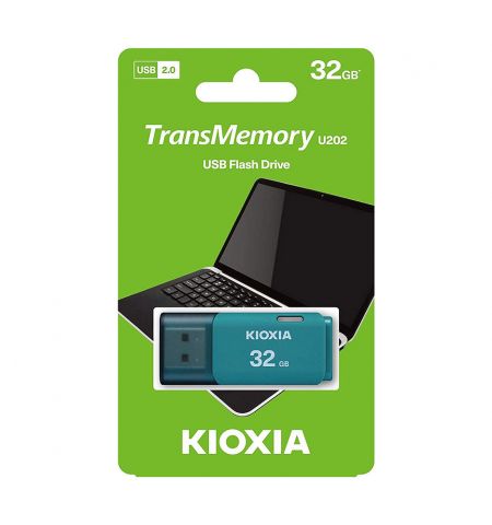 Память USB Flash 32GB Kioxia TransMemory U202 Light Blue Память USB Flash 32GB Kioxia TransMemory U202 Light Blue