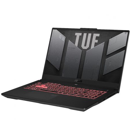 Ноутбук ASUS TUF Dash F15 FX517ZE, 15.6 Display/Intel i5-12450H 3.3-4.4GHz/16GB DDR5/M.2 NVMe 512GB SSD/GeForce RTX3050Ti 4GB GDDR6/WiFi 6 802.11ax/BT5.1/USB Type C/Thunderbolt/ HDMI/Backlit Keyboard/15.6 FHD IPS LED-backlit 144Hz Ноутбук ASUS TUF Dash F15 FX517ZE, 15.6 Display/Intel i5-12450H 3.3-4.4GHz/16GB DDR5/M.2 NVMe 512GB SSD/GeForce RTX3050Ti 4GB GDDR6/WiFi 6 802.11ax/BT5.1/USB Type C/Thunderbolt/ HDMI/Backlit Keyboard/15.6 FHD IPS LED-backlit 144Hz
