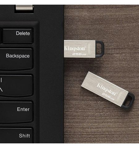 Память USB Flash 64GB Flash Drive Kingston DTKN/64GB DataTraveler Kyson Silver, Metal casing, USB3.2,  Compact and lightweight Память USB Flash 64GB Flash Drive Kingston DTKN/64GB DataTraveler Kyson Silver, Metal casing, USB3.2,  Compact and lightweight