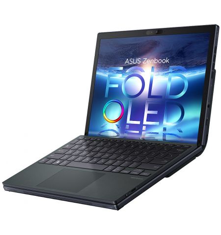 Ноутбук ASUS ZenBook 17 Fold OLED UX9702 17.3 Display/Intel i7-1250U 3.5-4.7Ghz/16GB DDR5/SSD 1TB M.2 NVMe G4/Intel Iris Xe Graphics/WiFi 6E 802.11ax/BT5.0/HDMI/HD WebCam/Illum. Keyb./17.3 OLED WQXGA Backlit NanoEdge 350nits Ноутбук ASUS ZenBook 17 Fold OLED UX9702 17.3 Display/Intel i7-1250U 3.5-4.7Ghz/16GB DDR5/SSD 1TB M.2 NVMe G4/Intel Iris Xe Graphics/WiFi 6E 802.11ax/BT5.0/HDMI/HD WebCam/Illum. Keyb./17.3 OLED WQXGA Backlit NanoEdge 350nits