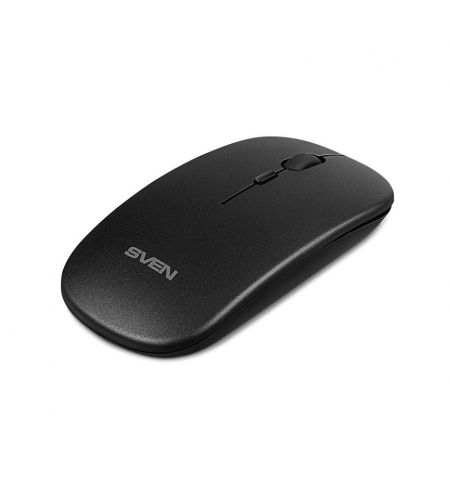 Мышь SVEN RX-565SW Wireless Black, Optical Mouse, rechargeable 400mAh, 2.4GHz, Nano Receiver, 1600dpi, Silent buttons, Black Мышь SVEN RX-565SW Wireless Black, Optical Mouse, rechargeable 400mAh, 2.4GHz, Nano Receiver, 1600dpi, Silent buttons, Black