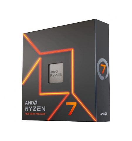 Процессор CPU AMD Ryzen 7 7700X 8-Core, 16 Threads, 4.5-5.4GHz, Unlocked, AMD Radeon Graphics, 8MB L2 Cache, 32MB L3 Cache, AM5, No Cooler, BOX