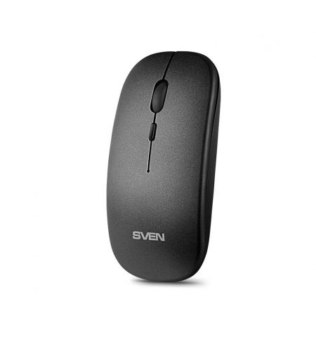 Мышь SVEN RX-565SW Wireless Black, Optical Mouse, rechargeable 400mAh, 2.4GHz, Nano Receiver, 1600dpi, Silent buttons, Black Мышь SVEN RX-565SW Wireless Black, Optical Mouse, rechargeable 400mAh, 2.4GHz, Nano Receiver, 1600dpi, Silent buttons, Black