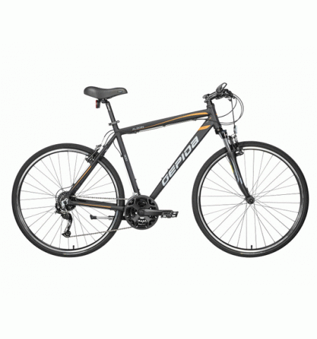 Велосипед городской мужской ALBOIN 300CRS 28" M-24S Рост-52 серо-желтый